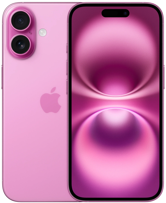 Teléfono Móvil Apple iPhone 16, 128GB, Rosa India Spec MYEA3HN/A