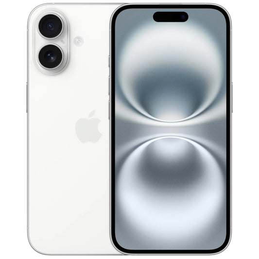Teléfono Móvil Apple iPhone 16, 128GB, Blanco MYE93ZD/A
