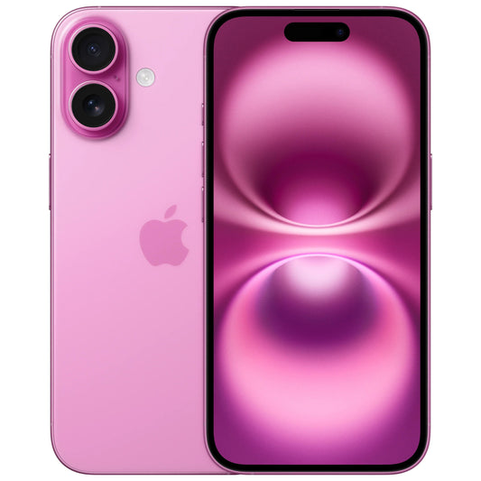 Teléfono Móvil Apple iPhone 16, 128GB, Rosa MYEA3ZD/A
