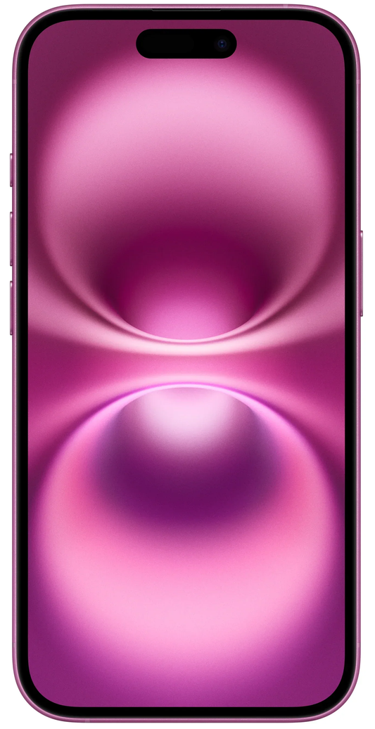 Teléfono Móvil Apple iPhone 16, 128GB, Rosa India Spec MYEA3HN/A