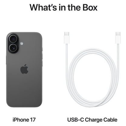 Teléfono Móvil Apple iPhone 17, 256GB, Negro MG6J4ZD/A
