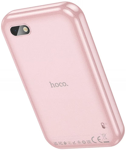 Teléfono Móvil HOCO Y102 Kids, 2G, Pantalla 2.8 pulgadas, Rosa