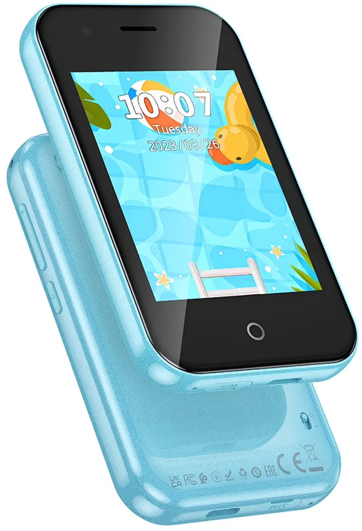 Teléfono Móvil HOCO Y102 Kids, 2G, Pantalla 2.8 pulgadas, Azul