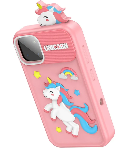 Teléfono Móvil HOCO Y103 Kids, Pantalla 2.8 pulgadas, Rosa