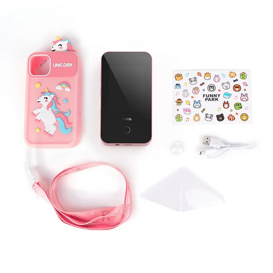 Teléfono Móvil HOCO Y103 Kids, Pantalla 2.8 pulgadas, Rosa