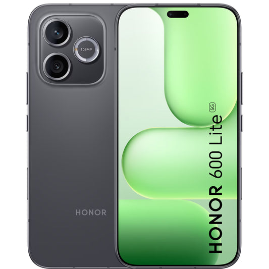 Teléfono Móvil Honor 600 Lite 5G Dual SIM, 256GB, 8GB, Negro LNA-NX1