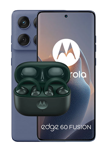 Teléfono Móvil Motorola Moto Edge 60 Fusion 5G + Moto Buds Loops, 256GB, 8GB, Slipstream M25YNZ1L