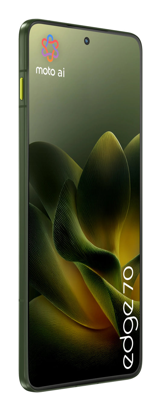 Teléfono Móvil Motorola Moto Edge 70, 512GB, 12GB, Verde Bronce PBA50033SE