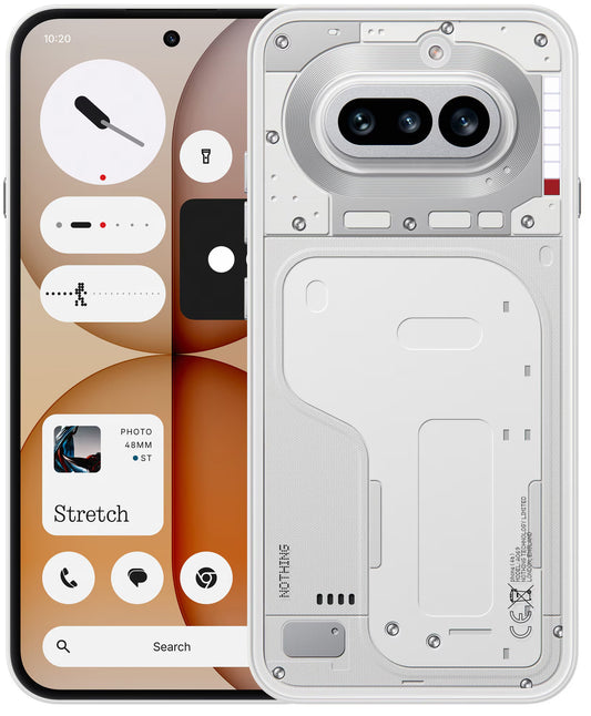 Teléfono Móvil Nothing Phone (4a), 256GB, 12GB, Blanco A10400279