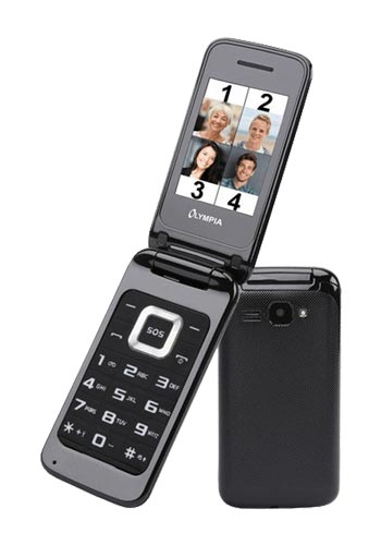 Teléfono Móvil Olympia Luna Dual SIM, Negro 2210