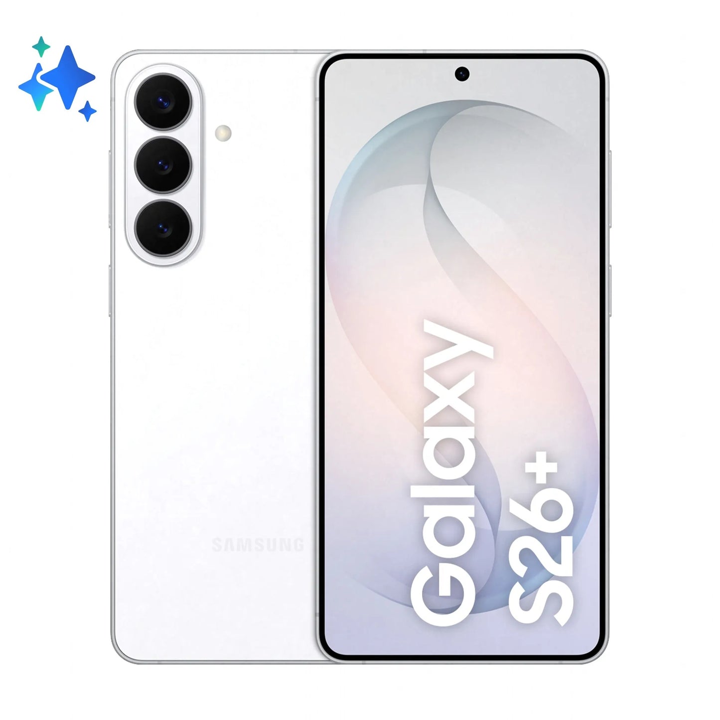 Teléfono Móvil Samsung Galaxy S26+, 512GB, 12GB, Blanco SM-S947BZWGEUB