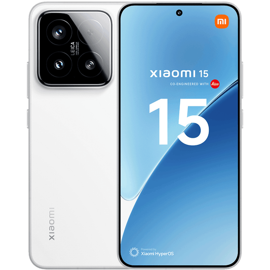 Teléfono Móvil Xiaomi 15 5G Dual SIM, 512GB, 12GB, Blanco MZB0IU5EU