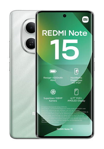 Teléfono Móvil Xiaomi Redmi Note 15 4G, 256GB, 8GB, Verde MZB0MNPEU