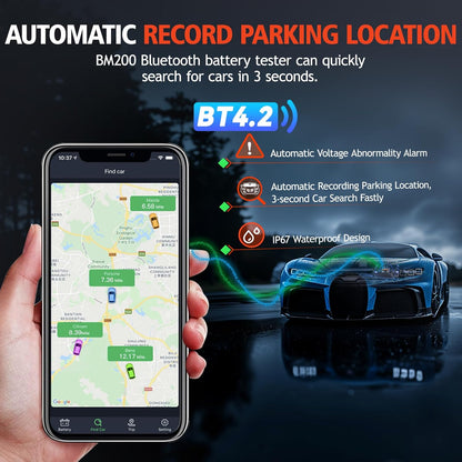 Tester Bluetooth Monitor de Batería de Auto Ancel BM200