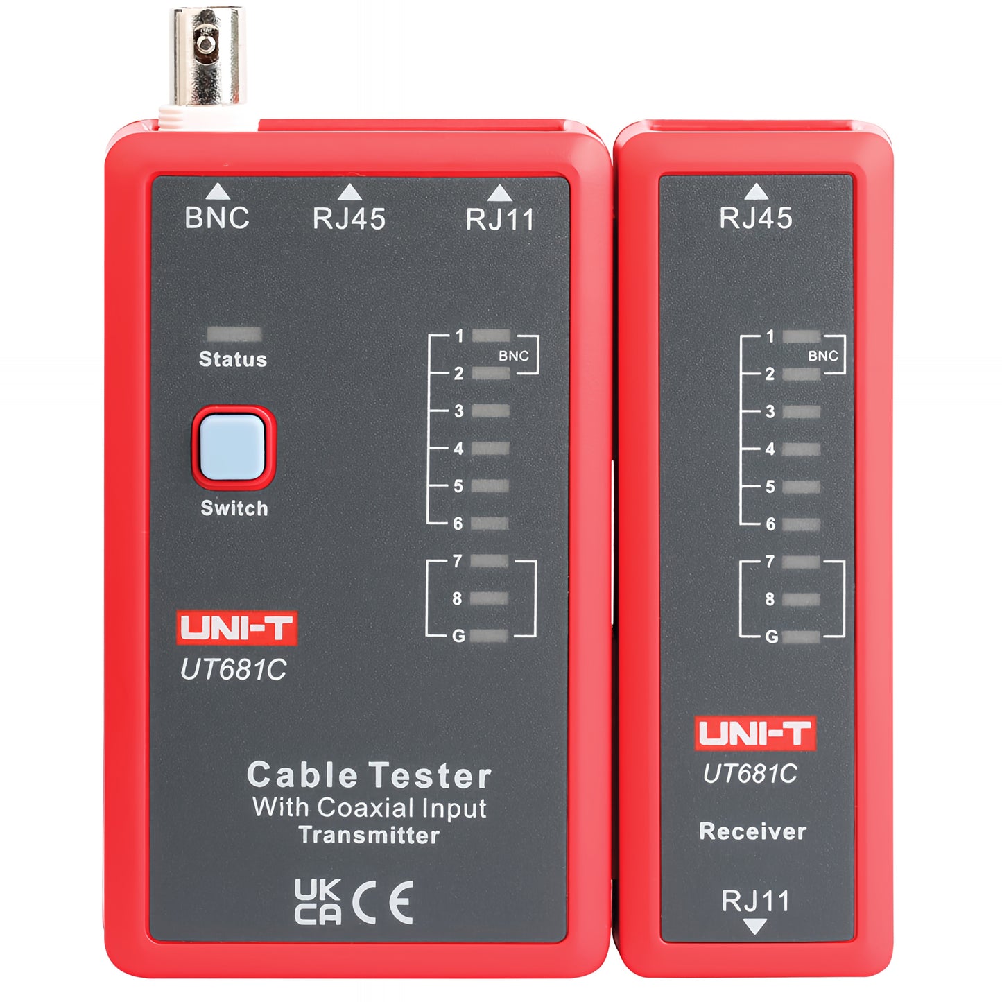 Tester de Cable de Red UTP / BNC UNI-T UT681C
