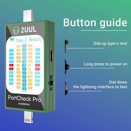 Tester de Servicio 2UUL PW31, Lightning / USB-C