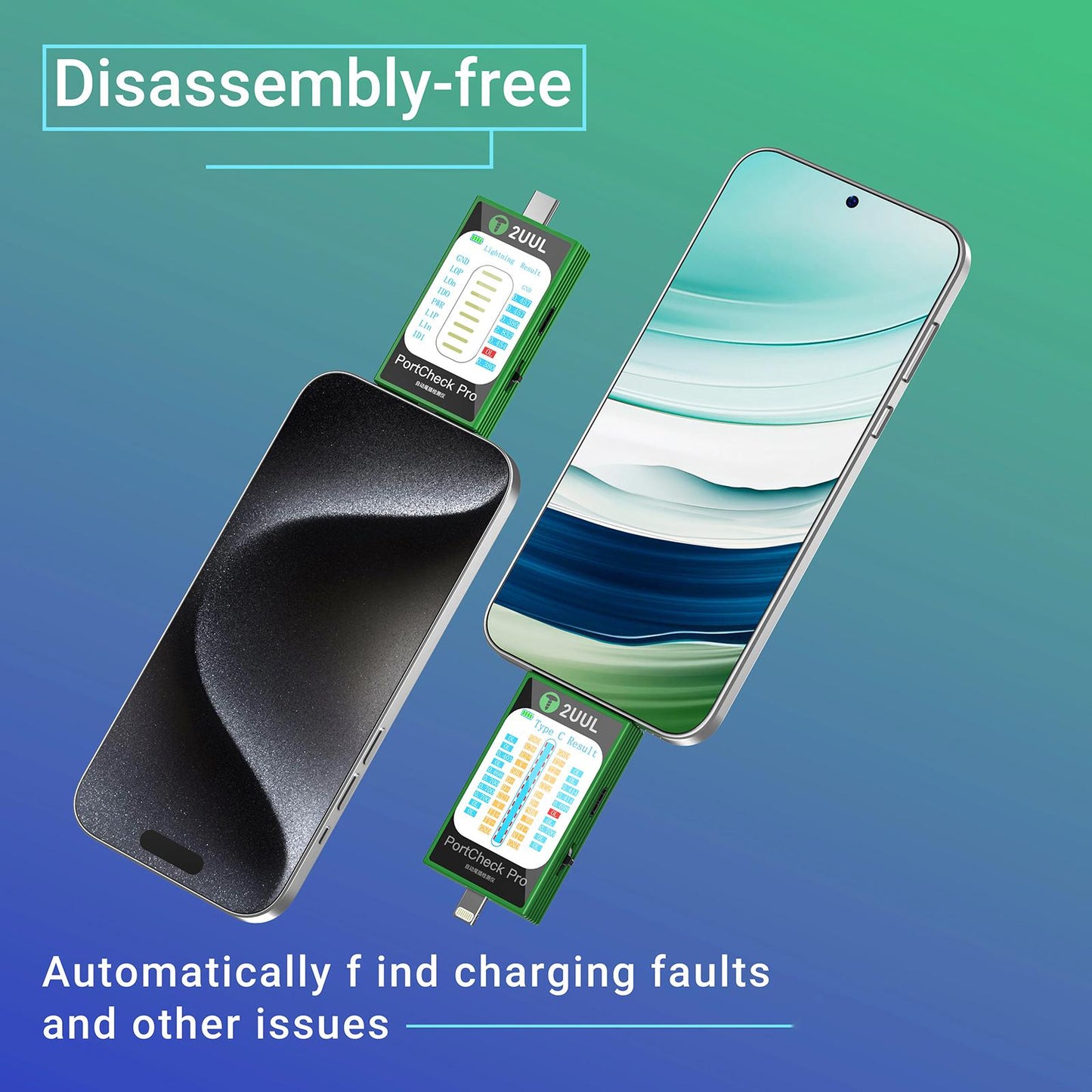 Tester de Servicio 2UUL PW31, Lightning / USB-C