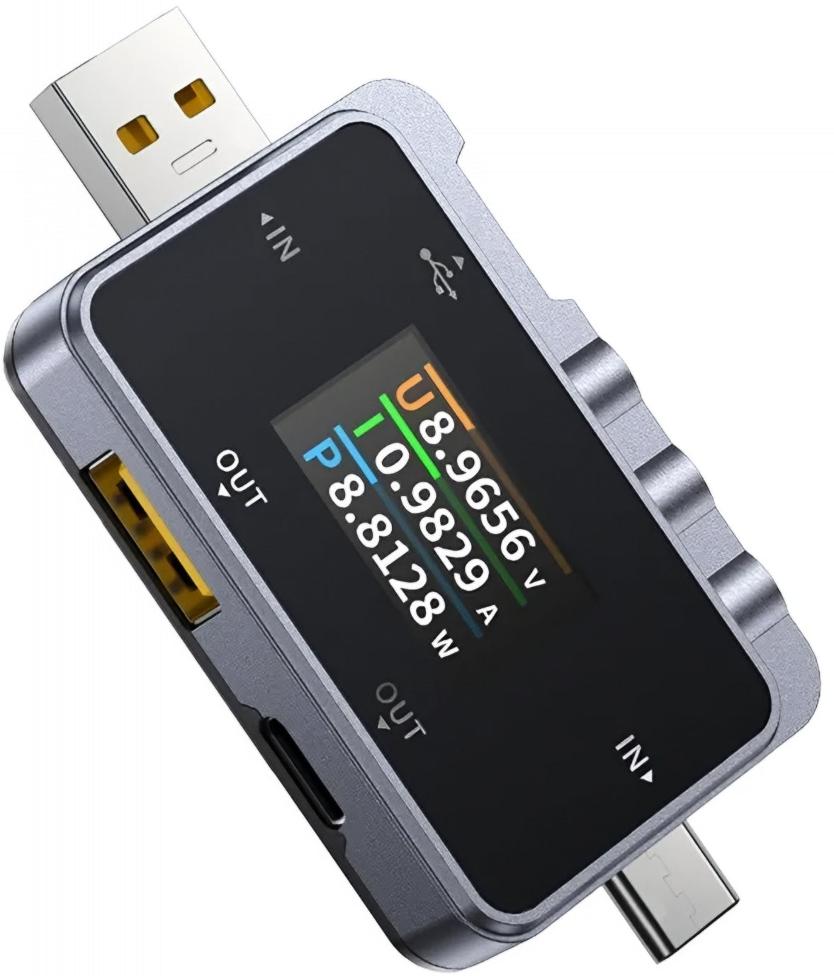 Tester de Servicio Fnirsi FNAC-28, USB-A / USB-C