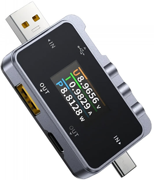 Tester de Servicio Fnirsi FNAC-28, USB-A / USB-C