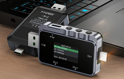 Tester de Servicio Fnirsi FNAC-28, USB-A / USB-C