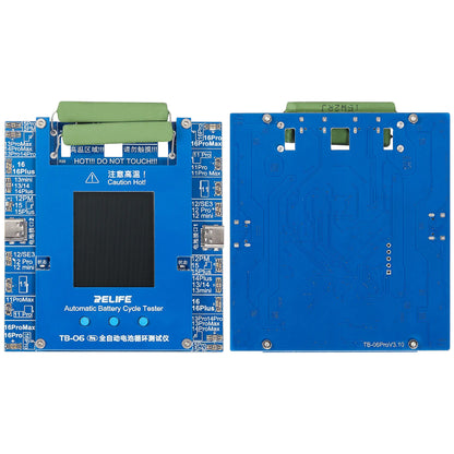 Tester Service Relife TB-06 Pro para verificar el número de ciclos de la batería Apple iPhone 11 - 16 Series