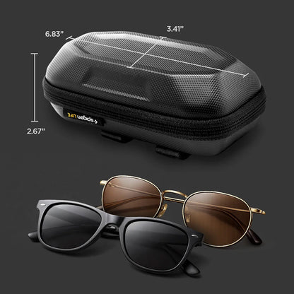 Estuche para Gafas Spigen LF520, 224.8mm x 86.9mm x 69.9mm, Negro ACS09444