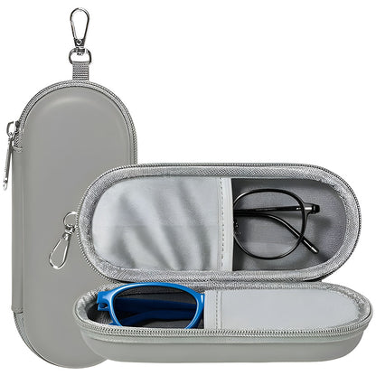 Techsuit ETJ3 Glasses Case, 165mm x 65mm x 40mm, Gray