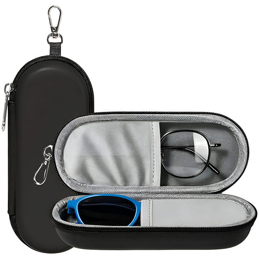 Funda para Gafas Techsuit ETJ3, 165mm x 65mm x 40mm, Negro