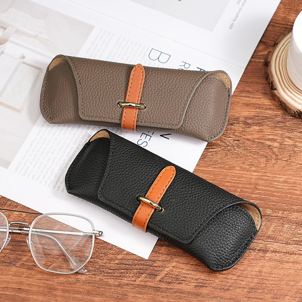 Funda para gafas Techsuit ETL3, 170mm x 65mm x 20mm, Crema
