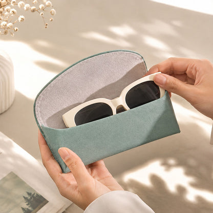 Funda para gafas Techsuit ETM3, 152mm x 66mm x 36mm, Marrón