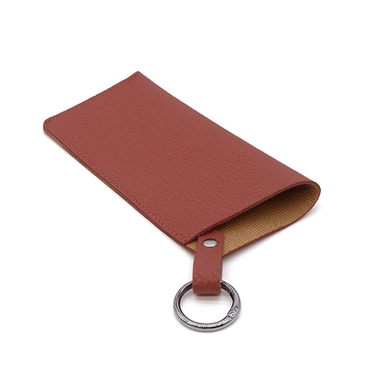 Funda para gafas Techsuit ETN6, 175mm x 85mm, Marrón Rosado