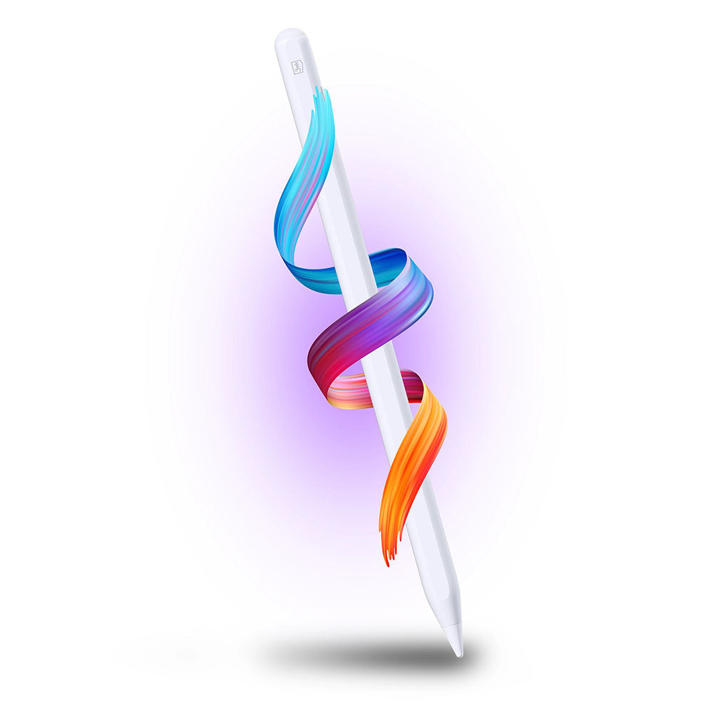 Touch Pen 3MK Wonder para Apple iPad, Versión Activa, Blanco