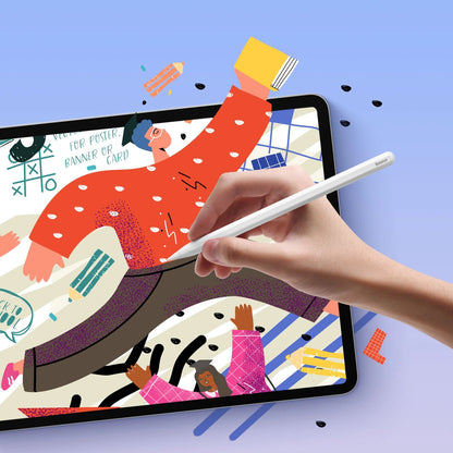 Touch Pen Baseus Smooth Writing 2 Series para Apple iPad, Versión Inalámbrica Activa, Blanco SXBC060002