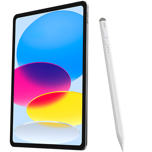 Touch Pen Baseus Smooth Writing 2 Series para Apple iPad, versión activa / pasiva, blanco SXBC060302