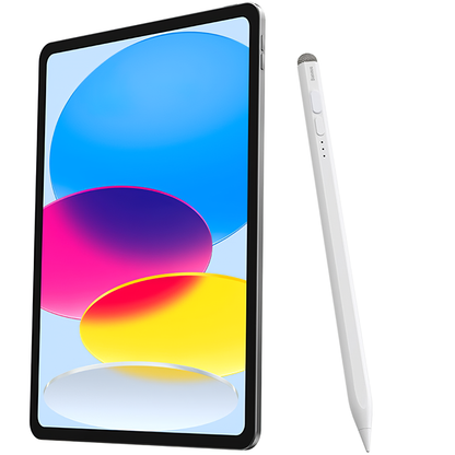 Touch Pen Baseus Smooth Writing 2 Series para Apple iPad, versión activa / pasiva, blanco SXBC060302 