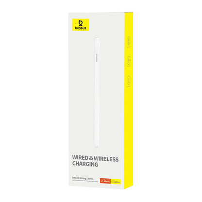 Touch Pen Baseus Smooth Writing para Apple iPad, Versión Wireless & Wired Activa, Blanco C40169009123-00