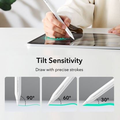 Touch Pen ESR Geo para Apple iPad, Versión Activa, Blanco