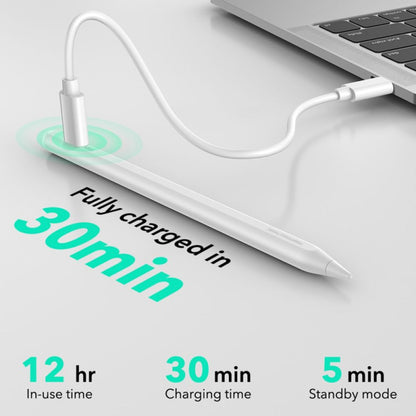 Touch Pen ESR Geo para Apple iPad, Versión Activa, Blanco