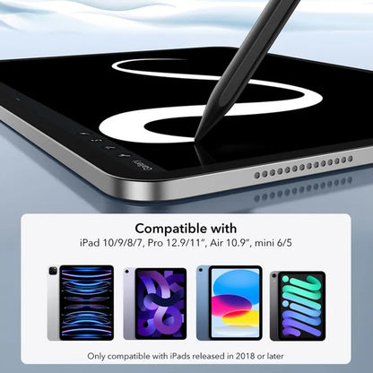 Touch Pen ESR para Apple iPad, Versión Activa, Negro