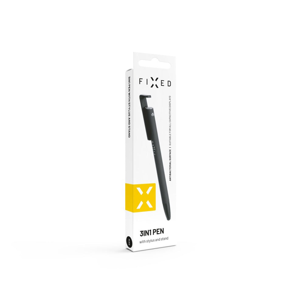 Touch Pen Fixed, 3in1, Negro