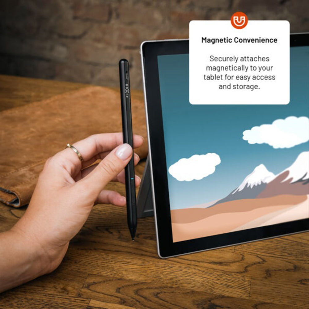 Touch Pen Fixed Graphite Active para dispositivos con soporte MPP, Negro