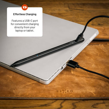 Touch Pen Fixed Graphite Active para dispositivos con soporte MPP, Negro