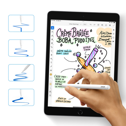 Touch Pen Joyroom JR-X9S Pro para Apple iPad, Versión Activa, Blanco