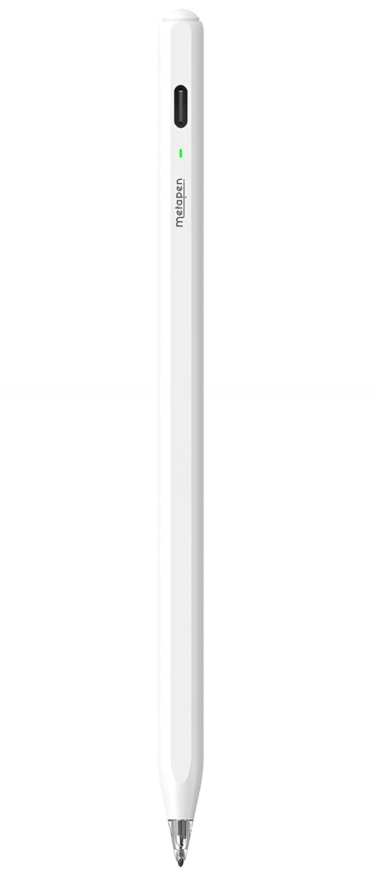 Touch Pen Metapen Air8 Pro para Apple iPad, Versión Activa, Blanco ME-APP172