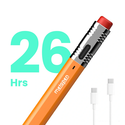 Touch Pen Metapen Air8 Pro X para Apple iPad, Versión Activa, Naranja ME-APP172