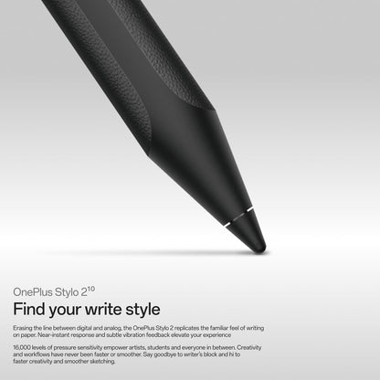 Touch Pen Stylo 2 para OnePlus Pad 3 / Pad 2 / Pad, Negro 5511100086