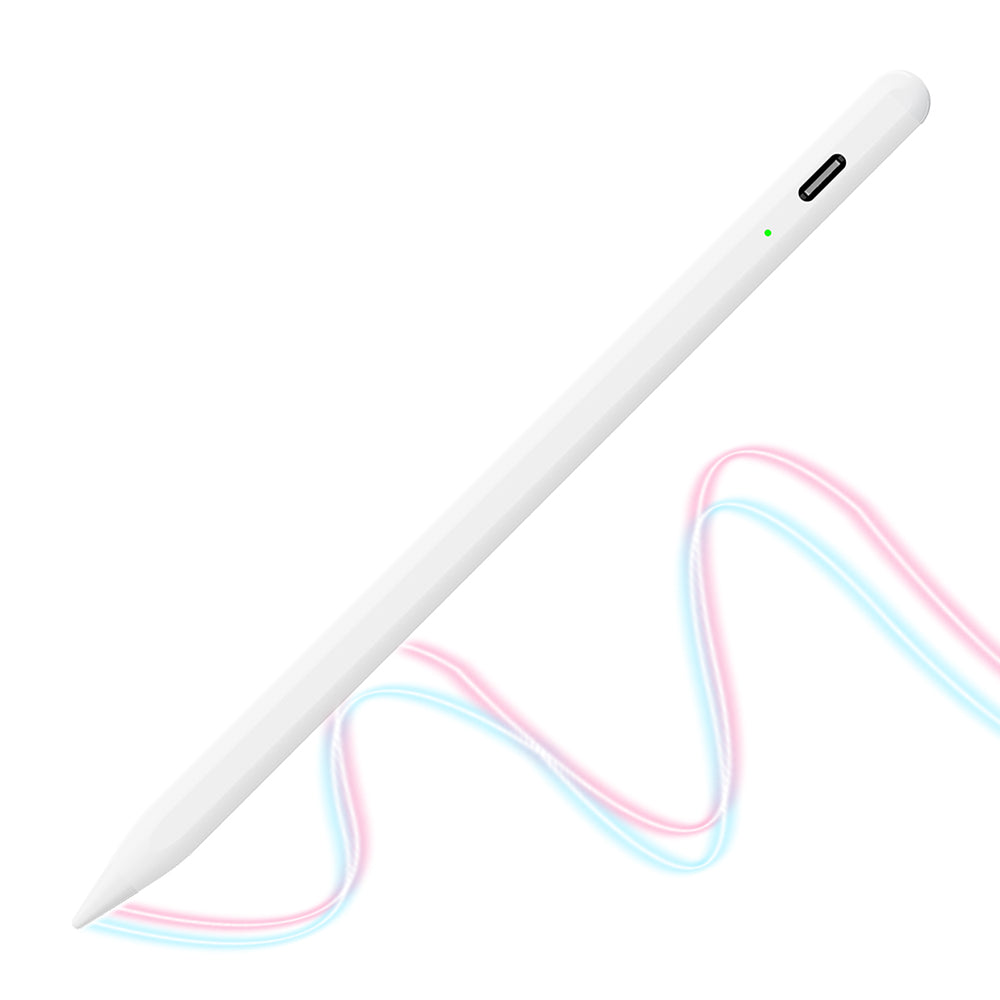Touch Pen Techsuit AC10-CP para Apple iPad, Versión Activa, Blanco