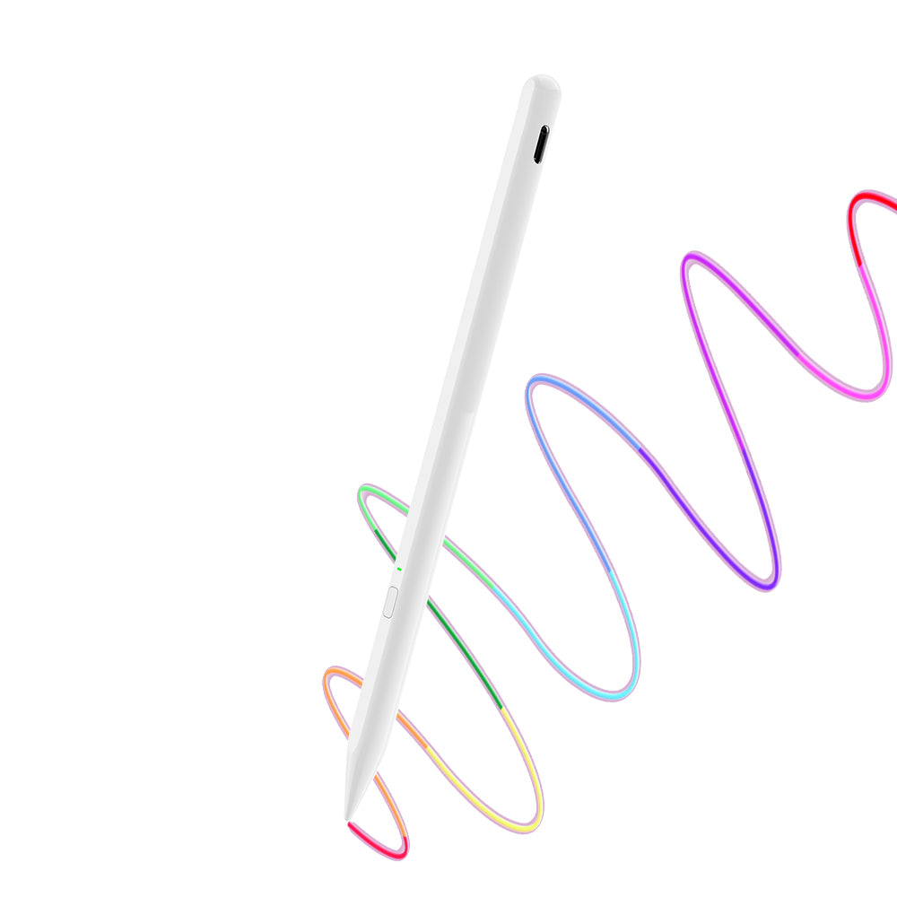 Touch Pen Techsuit AX10 para Apple iPad, Versión Activa, Blanco