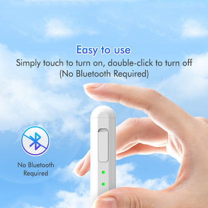 Touch Pen Techsuit AX10-T para Apple iPad, Versión Activa, Blanco