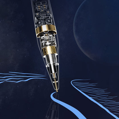 Touch Pen Techsuit C10 Pro para Apple iPad, Versión Activa, Transparente Negro